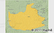 Savanna Style 3D Map of Lizarda