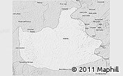 Silver Style 3D Map of Lizarda