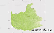 Physical Map of Lizarda, cropped outside
