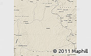 Shaded Relief Map of Lizarda