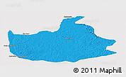 Political Panoramic Map of Lizarda, cropped outside