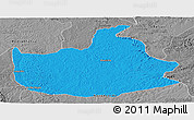 Political Panoramic Map of Lizarda, desaturated