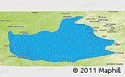 Political Panoramic Map of Lizarda, physical outside