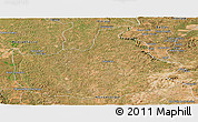 Satellite Panoramic Map of Lizarda