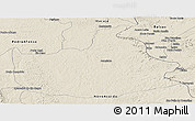 Shaded Relief Panoramic Map of Lizarda