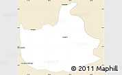 Classic Style Simple Map of Lizarda, single color outside