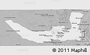 Gray Panoramic Map of Miracema D'nort