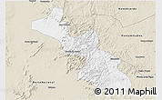 Classic Style 3D Map of Monte do Carmo