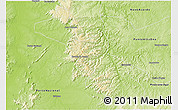 Physical 3D Map of Monte do Carmo