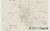 Shaded Relief 3D Map of Monte do Carmo