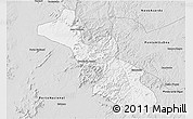 Silver Style 3D Map of Monte do Carmo