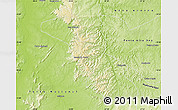 Physical Map of Monte do Carmo