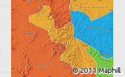Political Map of Monte do Carmo