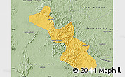 Savanna Style Map of Monte do Carmo