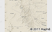 Shaded Relief Map of Monte do Carmo