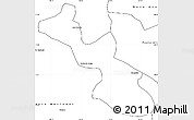 Blank Simple Map of Monte do Carmo