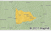 Savanna Style 3D Map of Nazare