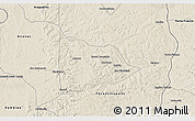 Shaded Relief 3D Map of Nazare