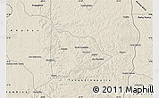 Shaded Relief Map of Nazare