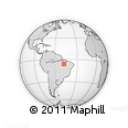 Outline Map of Nazare