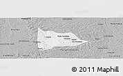 Gray Panoramic Map of Nazare