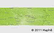 Physical Panoramic Map of Nazare