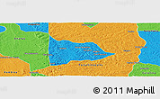Political Panoramic Map of Nazare