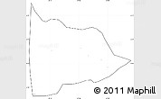 Blank Simple Map of Nazare, cropped outside, no labels