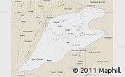 Classic Style 3D Map of P.Alta D'bom Je