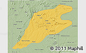 Savanna Style 3D Map of P.Alta D'bom Je
