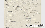 Shaded Relief 3D Map of P.Alta D'bom Je