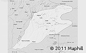 Silver Style 3D Map of P.Alta D'bom Je