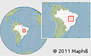 Savanna Style Location Map of P.Alta D'bom Je, highlighted country, within the entire country, hill shading