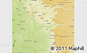 Physical Map of P.Alta D'bom Je