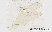Shaded Relief Map of P.Alta D'bom Je, lighten