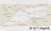 Classic Style Panoramic Map of P.Alta D'bom Je