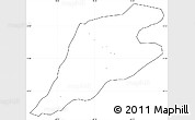 Blank Simple Map of P.Alta D'bom Je, cropped outside, no labels
