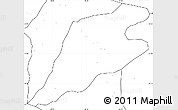 Blank Simple Map of P.Alta D'bom Je, no labels