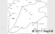 Blank Simple Map of P.Alta D'bom Je