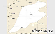 Classic Style Simple Map of P.Alta D'bom Je
