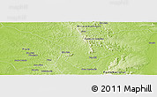 Physical Panoramic Map of Paraiso D'norte