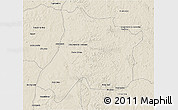 Shaded Relief 3D Map of Pedro Afonso