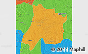 Political Map of Pedro Afonso