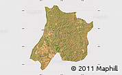 Satellite Map of Pedro Afonso, cropped outside