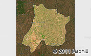 Satellite Map of Pedro Afonso, darken