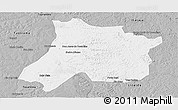 Gray Panoramic Map of Pedro Afonso