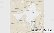 Classic Style 3D Map of Peixe