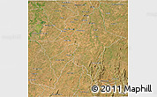 Satellite 3D Map of Peixe