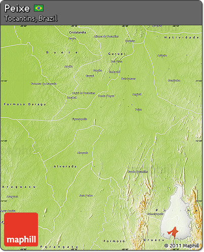 Physical Map of Peixe