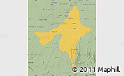 Savanna Style Map of Peixe